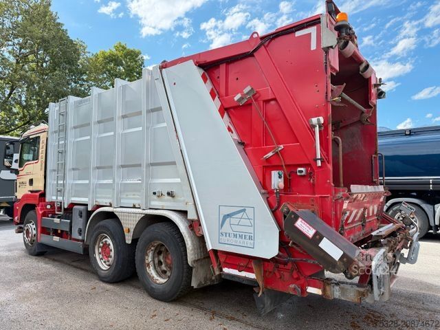 Camión de la basura MAN TGS 26.440 6X2 EEV Vorlaufachse Müllpresse Top