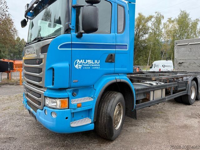 Șasiu de camion SCANIA G400 6X2 EEV Opticruise mit Kupplung Retarder