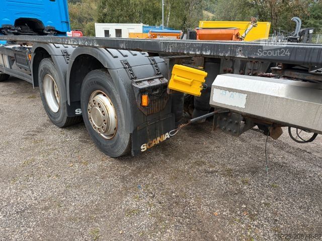 Șasiu de camion SCANIA G400 6X2 EEV Opticruise mit Kupplung Retarder