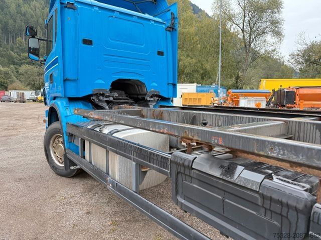 Șasiu de camion SCANIA G400 6X2 EEV Opticruise mit Kupplung Retarder
