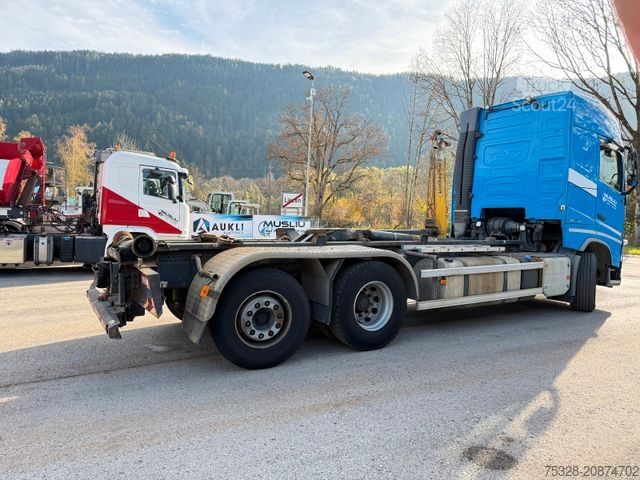 Roll-off tipper truck VOLVO FH 460 6X2 Lift/gelenkt Palfinger T20