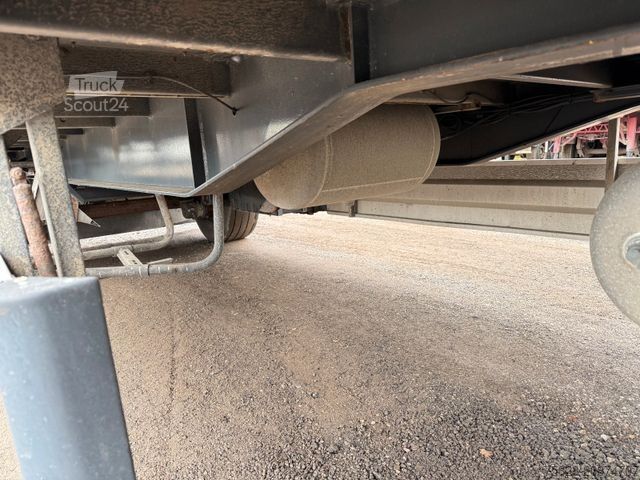 Otwarta przyczepa z plandeką Hangler 2 PEL 18 Pritsche Plane Bordwand Rungen