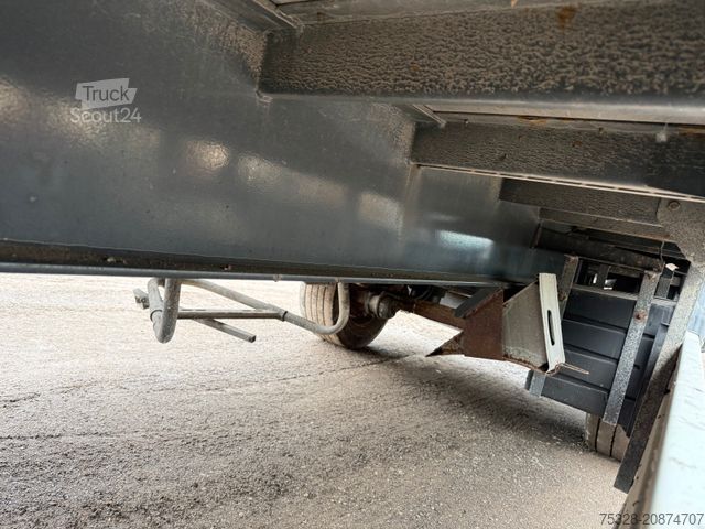 Otwarta przyczepa z plandeką Hangler 2 PEL 18 Pritsche Plane Bordwand Rungen