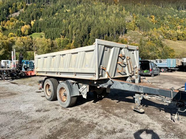 Remolque volquete trilateral MEILLER MZDA 18/2 2 Achser Tandem Dreiseitenkipper