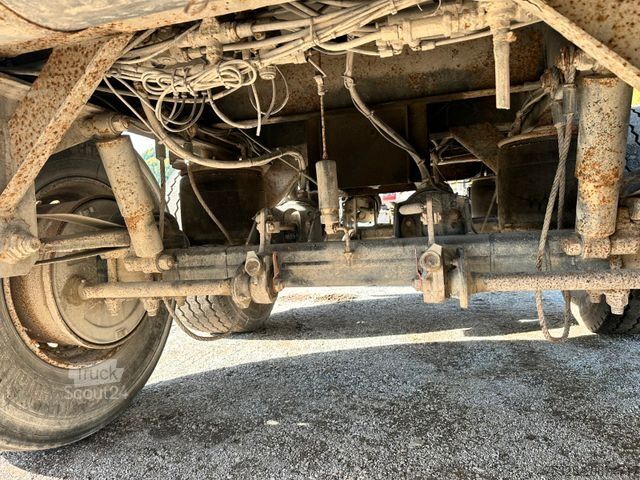 Remolque volquete trilateral MEILLER MZDA 18/2 2 Achser Tandem Dreiseitenkipper