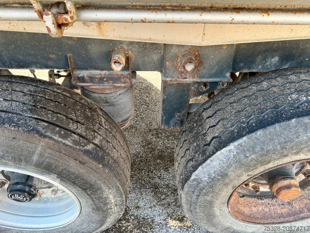 Remolque volquete trilateral MEILLER MZDA 18/2 2 Achser Tandem Dreiseitenkipper