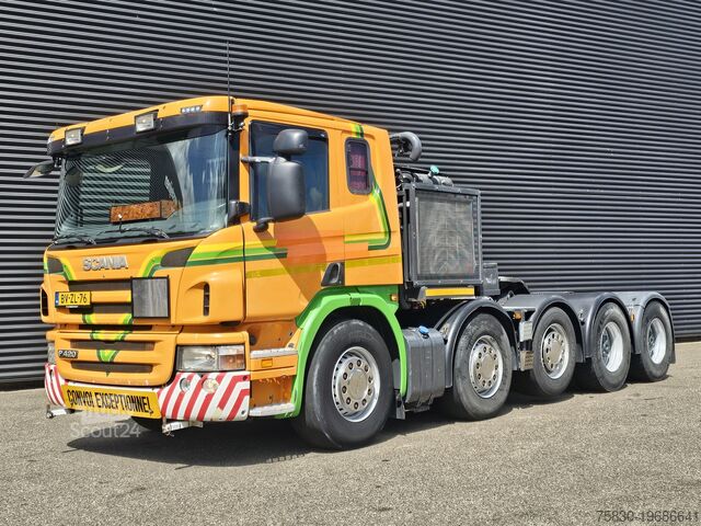 Scania P420 10x4 / 150T / caja de cambios manual / retarder Scania P420 10x4 / 150T / MANUAL GEARBOX / RETARDER