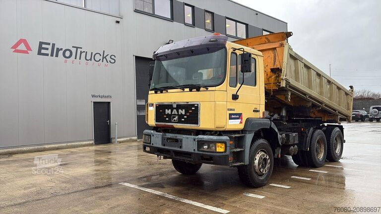 Wywrotka 3-stronna MAN 26.293 (LAMES / GRAND PONT / BIG AXLE / BONNE E...