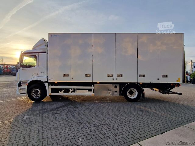 Suitcase Mercedes-Benz Antos 1830 4x2 - Box with sidedoors - Zepro loa...