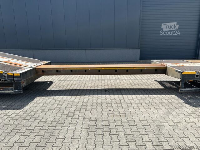 Nízký nakladač Broshuis 3ABSD Lowloader 3-axle / GVW: 53.000kg / Neck: ...