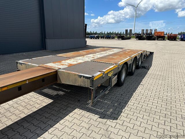 Nízký nakladač Broshuis 3ABSD Lowloader 3-axle / GVW: 53.000kg / Neck: ...