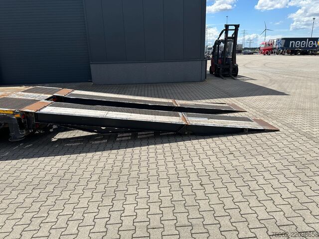 Nízký nakladač Broshuis 3ABSD Lowloader 3-axle / GVW: 53.000kg / Neck: ...