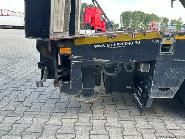 Nízký nakladač Broshuis 3ABSD Lowloader 3-axle / GVW: 53.000kg / Neck: ...