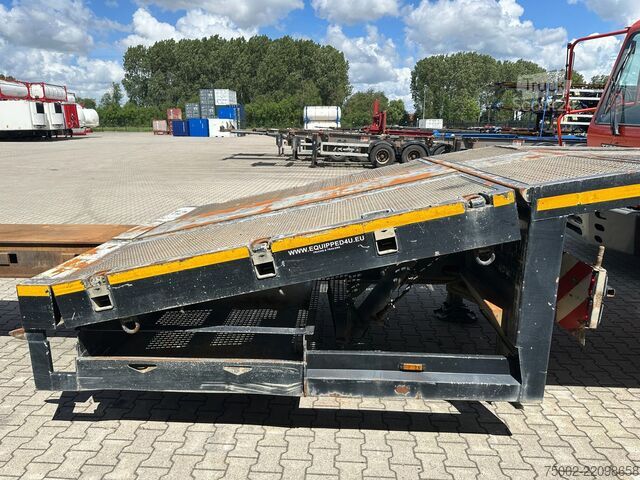 Nízký nakladač Broshuis 3ABSD Lowloader 3-axle / GVW: 53.000kg / Neck: ...