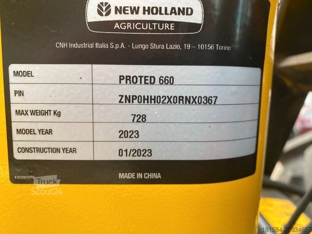 Saman teknolojisi NEW HOLLAND Proted 660