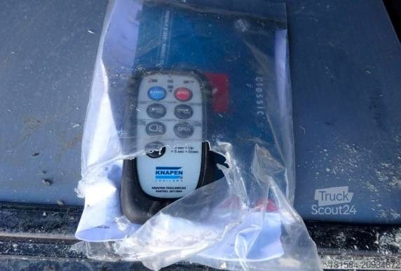 Auflieger mit Walkingfloor KNAPEN K200 , Lang Auflieger , 103 Kubik