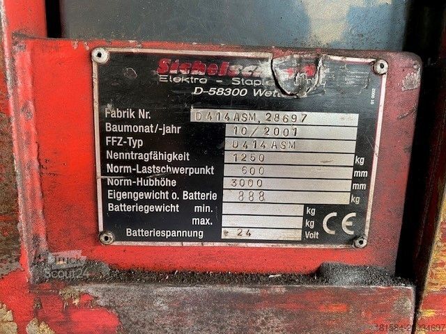Traspallet manuale SICHELSCHMIDT D414 ASM