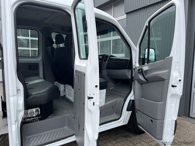 Mercedes-Benz Sprinter 513 2.2 CDI tipbil med flishuggeropbygning, flisvogn, omformer, anhængertræk  Mercedes-Benz Sprinter 513 2.2 CDI Kipper Snipperopbouw Snipp...