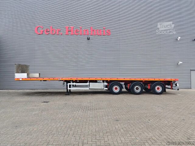 Plattformanhänger Faymonville F-S43-1BGS 7.5 Meter Extandable Powersteering!