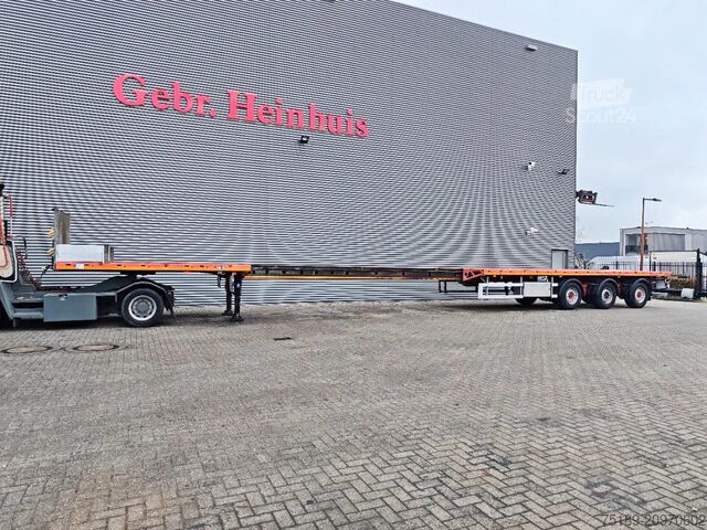 Plattformanhänger Faymonville F-S43-1BGS 7.5 Meter Extandable Powersteering!