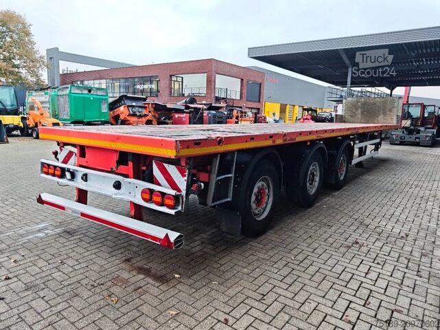 Plattformanhänger Faymonville F-S43-1BGS 7.5 Meter Extandable Powersteering!