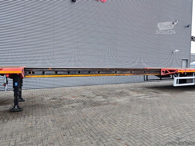 Plattformanhänger Faymonville F-S43-1BGS 7.5 Meter Extandable Powersteering!