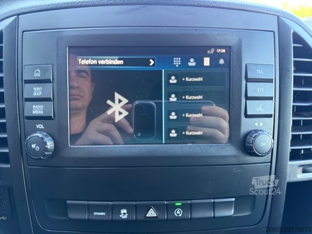 Furgão de painéis MERCEDES-BENZ Vito 116 LANG 9G-TR MIXTO KLIMA NAVI KAMERA AHK