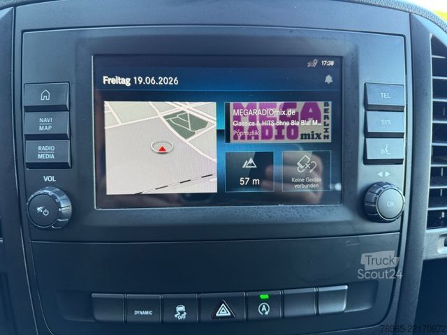 Furgão de painéis MERCEDES-BENZ Vito 116 LANG 9G-TR MIXTO KLIMA NAVI KAMERA AHK