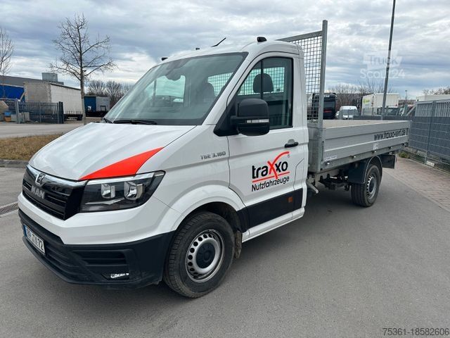 Kravas mikroautobuss ar pašizgāzēju MAN TGE 3.180