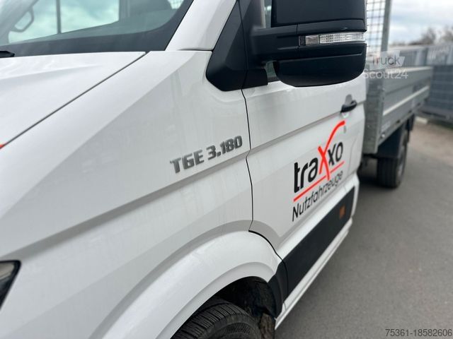 Kravas mikroautobuss ar pašizgāzēju MAN TGE 3.180