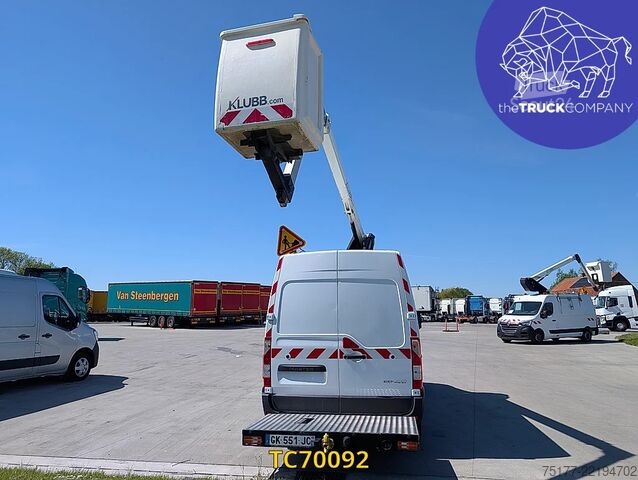 Løfteplatform Renault Master 145.35 nacelle klubb