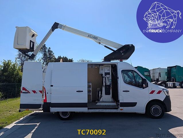 Løfteplatform Renault Master 145.35 nacelle klubb