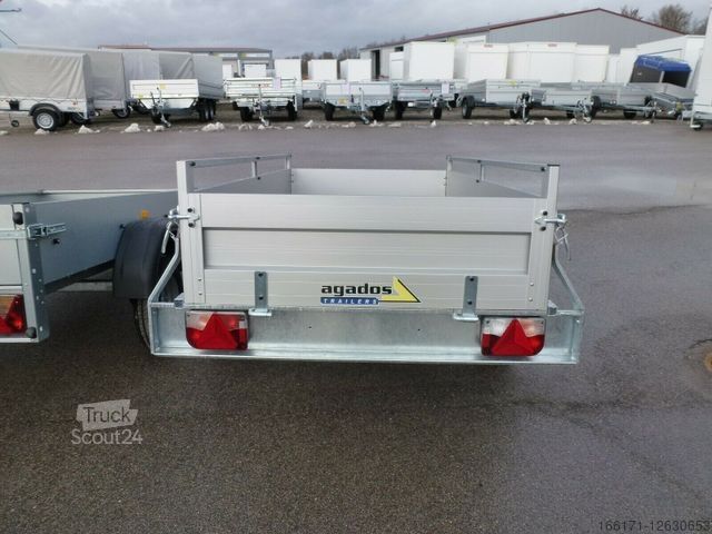Automašīnas piekabe AGADOS VZ23 Alu PKW Transportanhänger 750kg SONDERPREIS