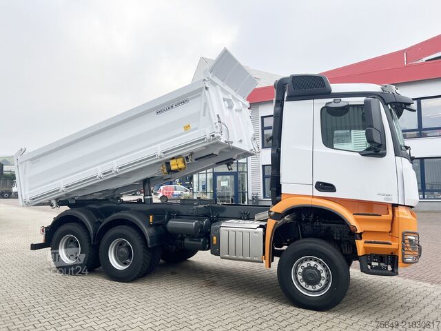 Tresidig tippbil Mercedes-Benz Arocs 3351 AK 6x6 Arocs 3351 AK 6x6, Grounder