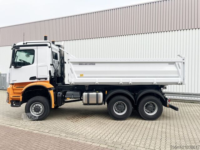 Tresidig tippbil Mercedes-Benz Arocs 3351 AK 6x6 Arocs 3351 AK 6x6, Grounder