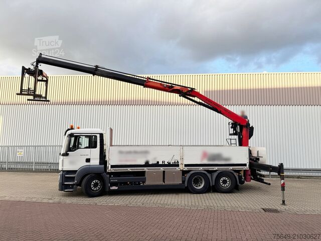 Autolaadkraan MAN TGS 26.420 6x2-4 LL TGS 26.420 6x2-4 LL, Navi, Lenk-/Liftachse, Heckkran Palfinger PK20.501L TEC