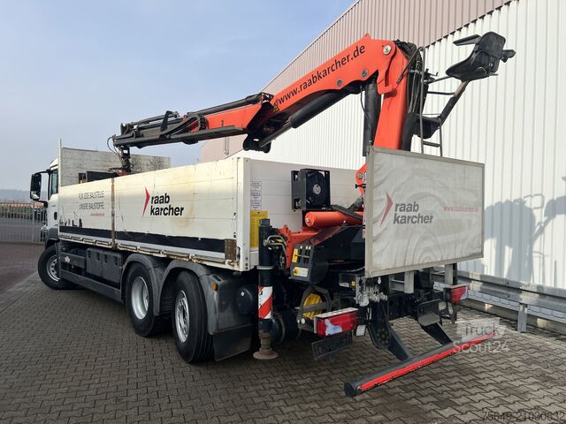 Autolaadkraan MAN TGS 26.400 6x2-4 LL TGS 26.400 6x2-4 LL, Navi, Lenk-/Liftachse, Heckkran Palfinger PK20001-K B, Funk