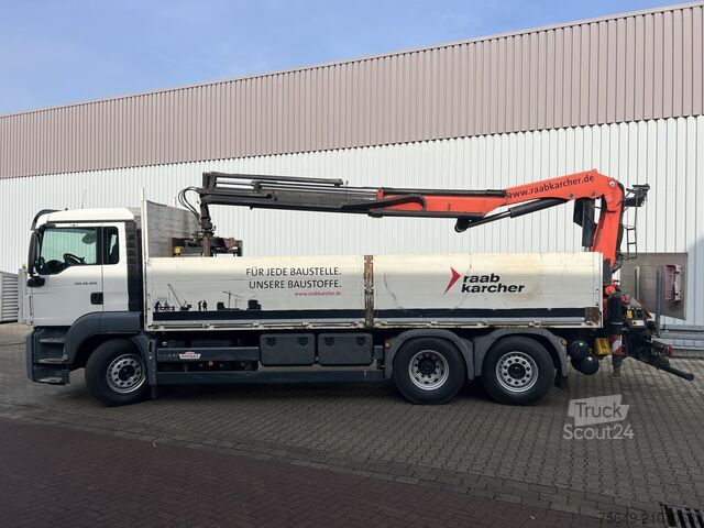 Autolaadkraan MAN TGS 26.400 6x2-4 LL TGS 26.400 6x2-4 LL, Navi, Lenk-/Liftachse, Heckkran Palfinger PK20001-K B, Funk