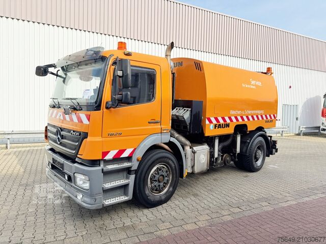 Special purpose truck Mercedes-Benz Axor 1829 4x2 Axor 1829 4x2, Zweiweg Z200, Kehrmaschine Faun Viajet 6H