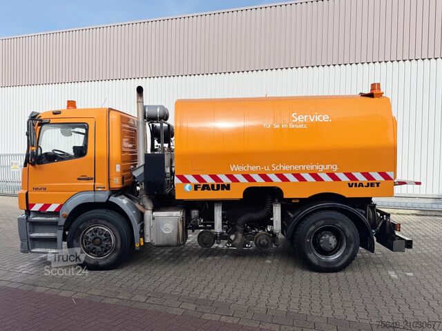 Special purpose truck Mercedes-Benz Axor 1829 4x2 Axor 1829 4x2, Zweiweg Z200, Kehrmaschine Faun Viajet 6H