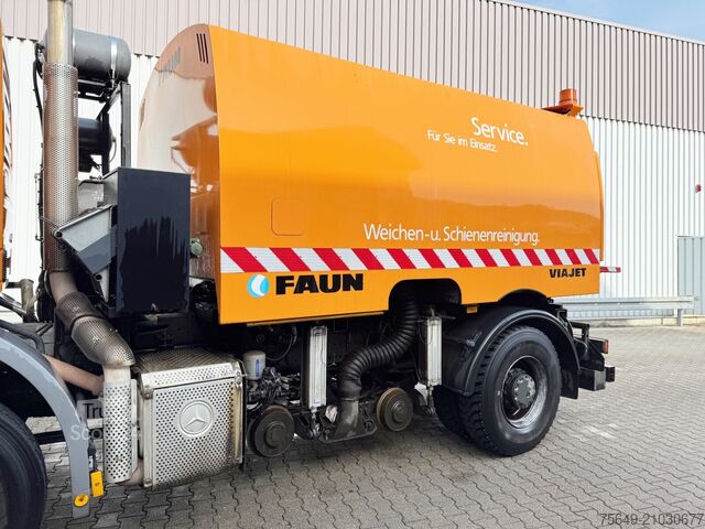 Special purpose truck Mercedes-Benz Axor 1829 4x2 Axor 1829 4x2, Zweiweg Z200, Kehrmaschine Faun Viajet 6H