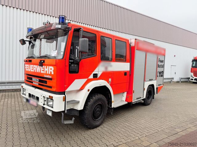 Camion de pompiers Iveco-Magirus FF 95 E 18 4x4 Doka, LF 8/6 FF 95 E 18 4x4 Doka, Euro Fire, LF 8/6 Feuerwehr