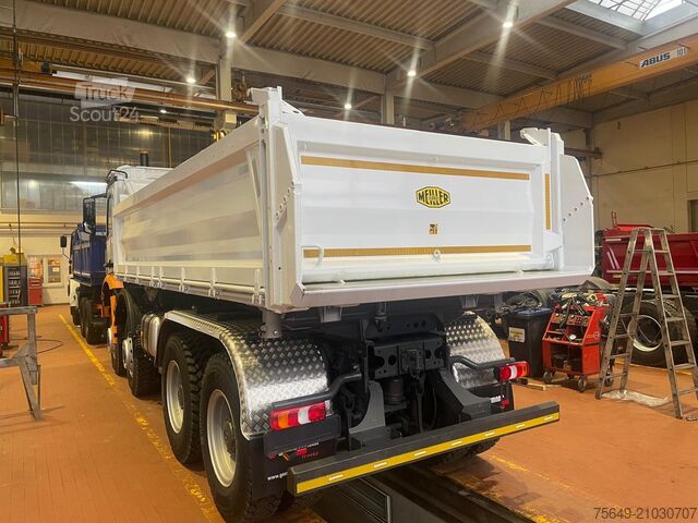 Camion-benne tricar Mercedes-Benz Arocs 4151 AK 8x8/4 Arocs 4151 AK 8x8/4, Grounder