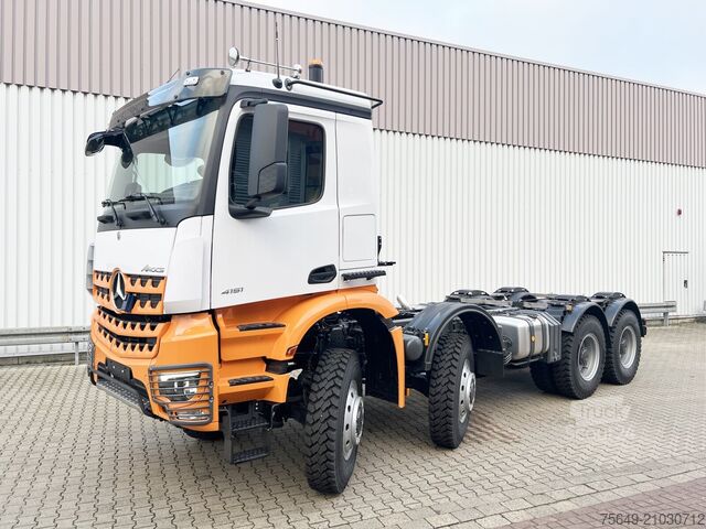 Camion à usage spécial Mercedes-Benz Arocs 4151 AK 8x8/4 Arocs 4151 AK 8x8/4, Grounder, Meiller Stahlmulde 18m³