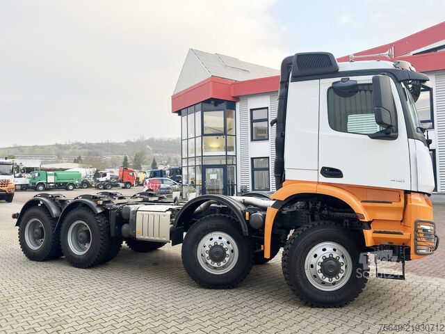 Camion à usage spécial Mercedes-Benz Arocs 4151 AK 8x8/4 Arocs 4151 AK 8x8/4, Grounder, Meiller Stahlmulde 18m³