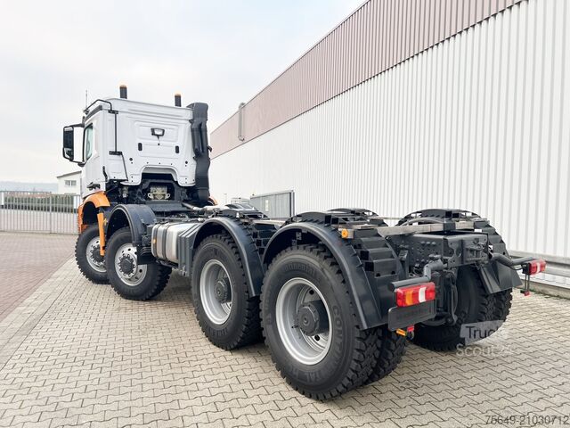 Camion à usage spécial Mercedes-Benz Arocs 4151 AK 8x8/4 Arocs 4151 AK 8x8/4, Grounder, Meiller Stahlmulde 18m³
