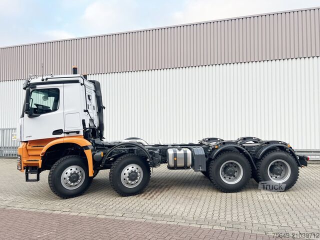 Camion à usage spécial Mercedes-Benz Arocs 4151 AK 8x8/4 Arocs 4151 AK 8x8/4, Grounder, Meiller Stahlmulde 18m³