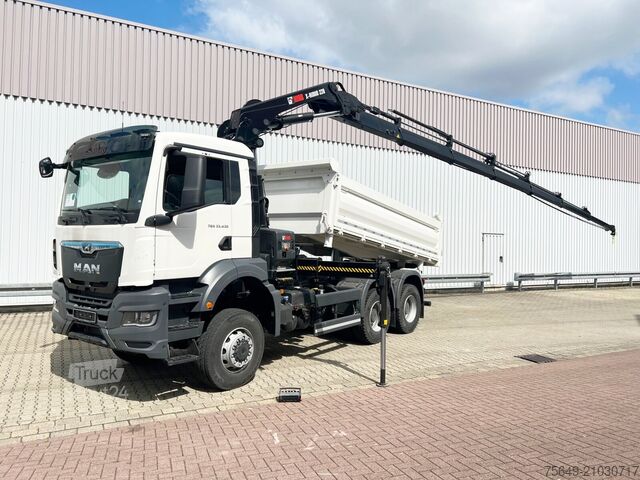 Grue à tour MAN TGS 33.430 6x6 BB CH TGS 33.430 6x6 BB CH mit Kran Hiab X-HiDuo 228 E-6, Funk