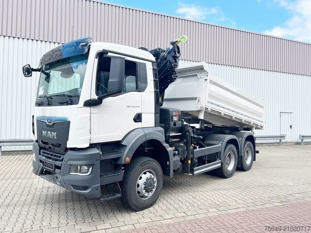 Grue à tour MAN TGS 33.430 6x6 BB CH TGS 33.430 6x6 BB CH mit Kran Hiab X-HiDuo 228 E-6, Funk
