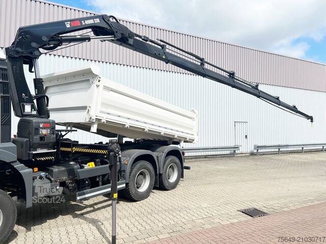 Grue à tour MAN TGS 33.430 6x6 BB CH TGS 33.430 6x6 BB CH mit Kran Hiab X-HiDuo 228 E-6, Funk